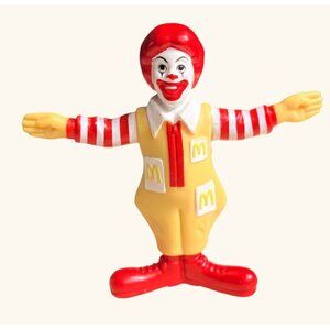 Ronald McDonald PVC Vintage Figure 3.25" Tall